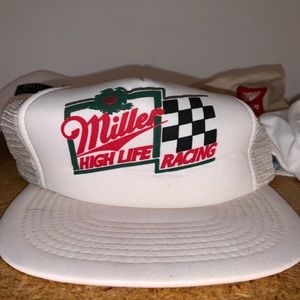 Vintage Miller High Life Racing Hat